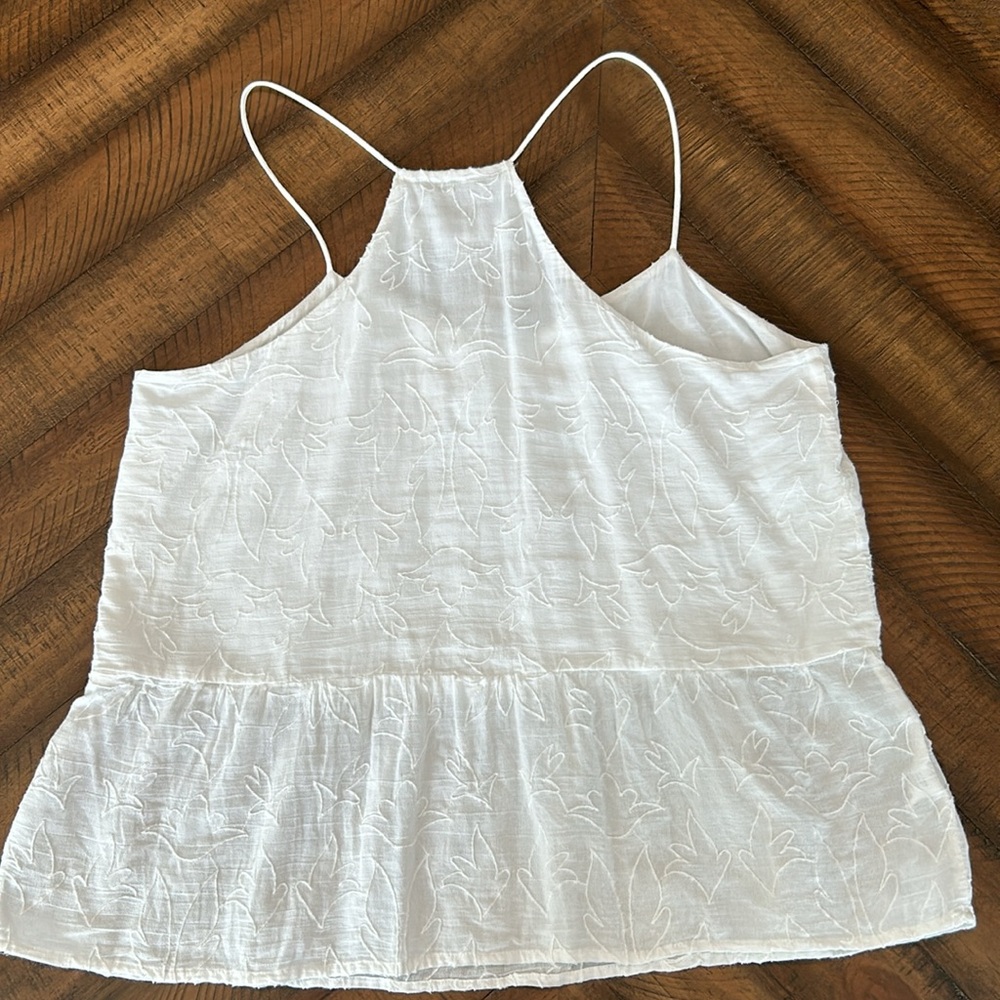 Ann Taylor Loft White Cami Size Medium Petite - Picture 11 of 16